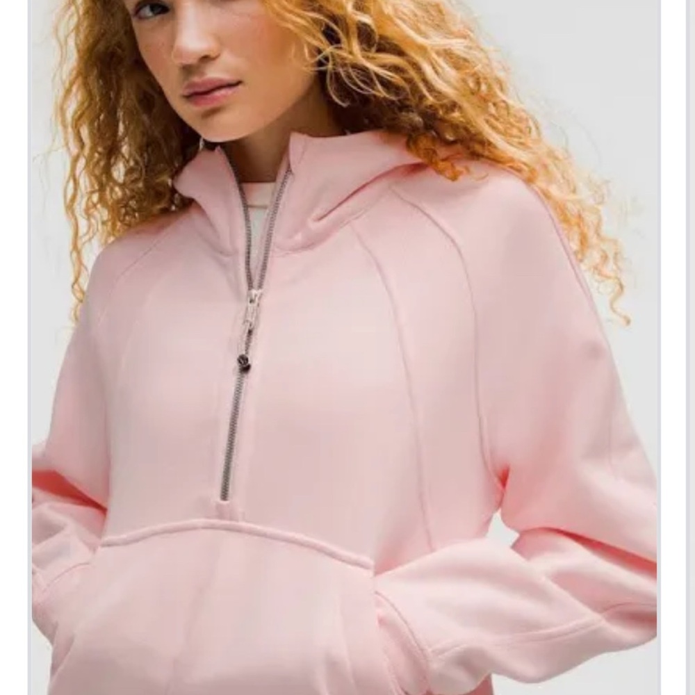 Lululemon Pink Oversized Sweatshirt with Relaxed Fit